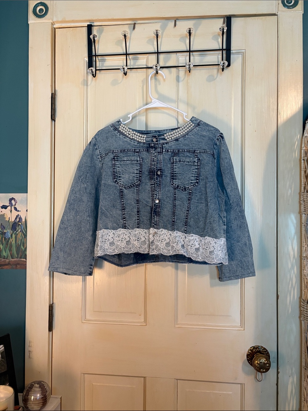 Unbranded Jean jacket with embellishments